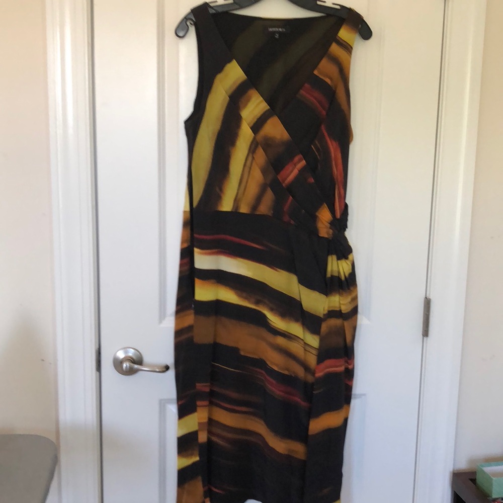 Multi color dress. Lafayette 148. US size 12.